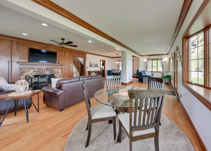 Ferienhaus Pistakee Estate W/ Boat Dock & Hot Tub! *