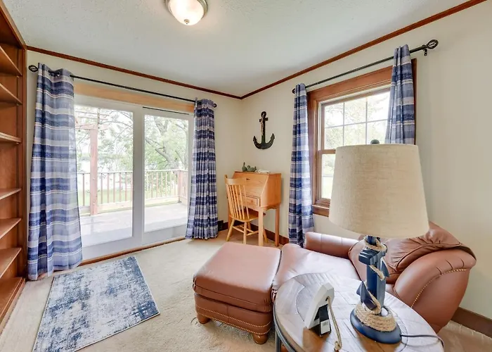 Ferienhaus Pistakee Estate W/ Boat Dock & Hot Tub! Johnsburg